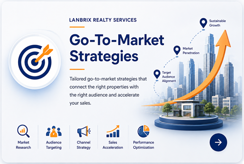Go-To-Market Strategies by Lanbrix Realty Hyderabad